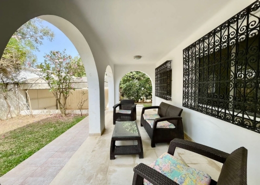 A louer  S+3 à La Marsa