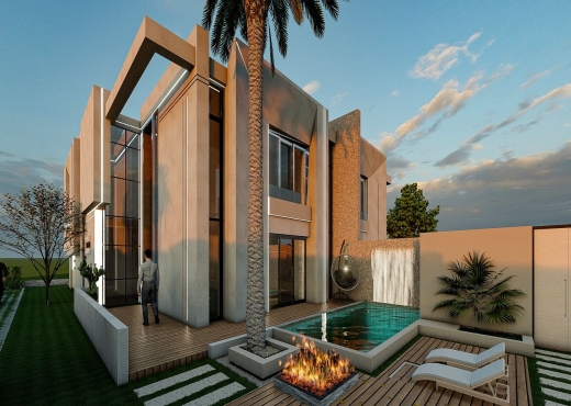 Villa inachevée à La Soukra Parc