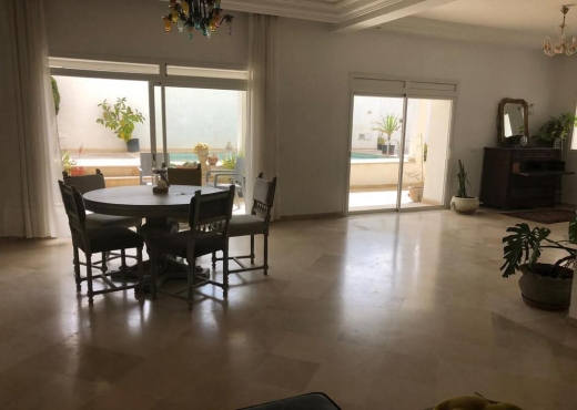 A Louer Villa Meublé à Gammarth - Bien immobilier à {"id":23,"country_id":219,"name":"TUNIS","slug":"tunis"} - Image 4 - Agence Immobilière New Way